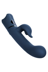 Cal Exotics - Orgasmatron - Digital G-Teaser Rabbit Vibrator - Blue - Stag Shop