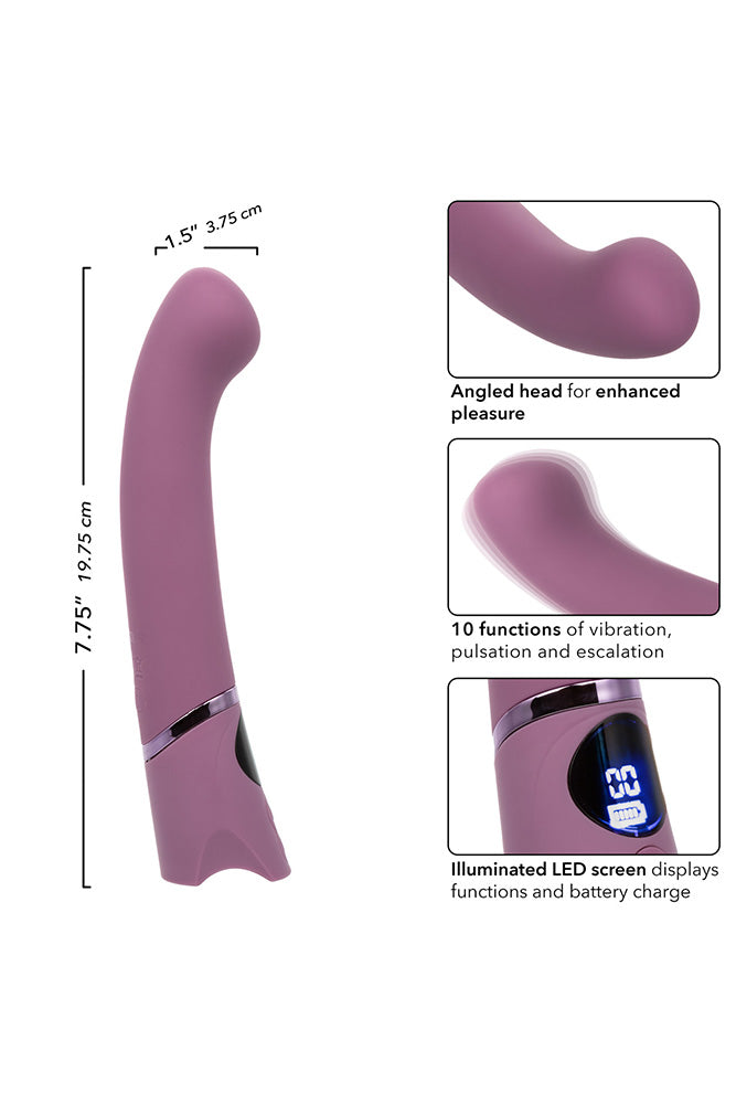 Cal Exotics - Orgasmatron - Digital G-Wand Vibrator - Mauve - Stag Shop