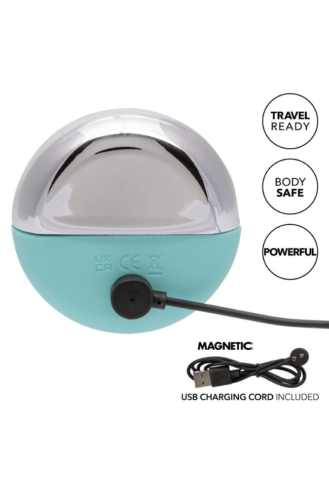 Cal Exotics - Ovation - Acclaim Thumping Vibrator - Blue - Stag Shop