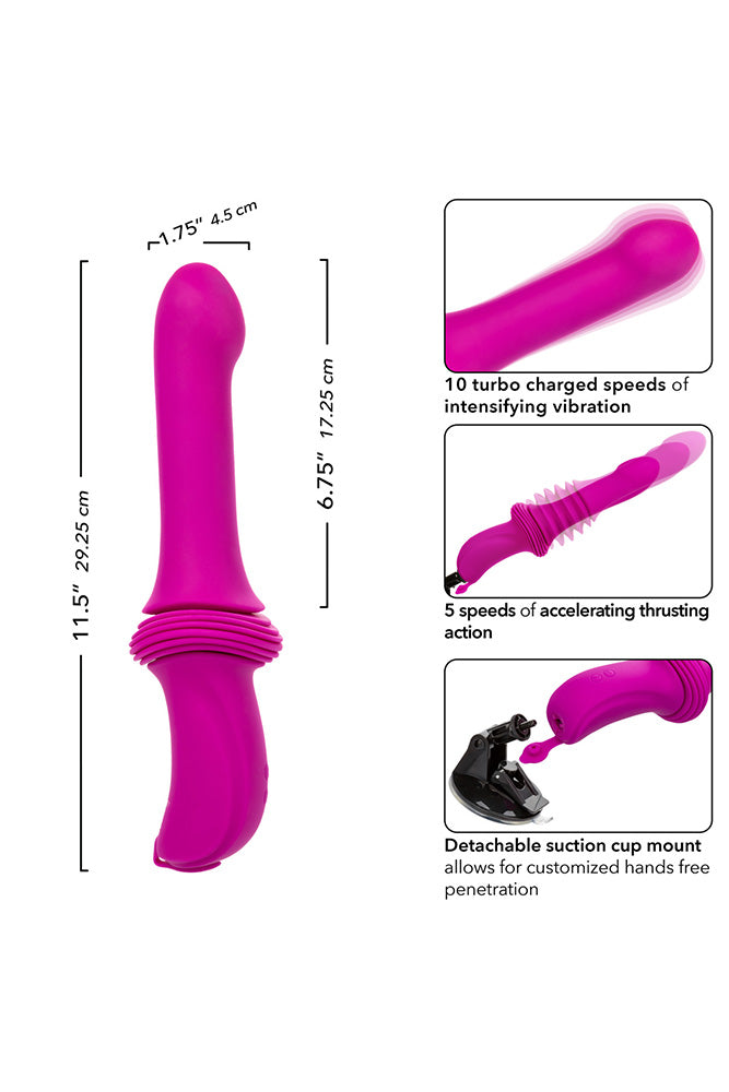 Cal Exotics - Overdrive - Smooth Thruster Remote Control Sex Machine - Stag Shop