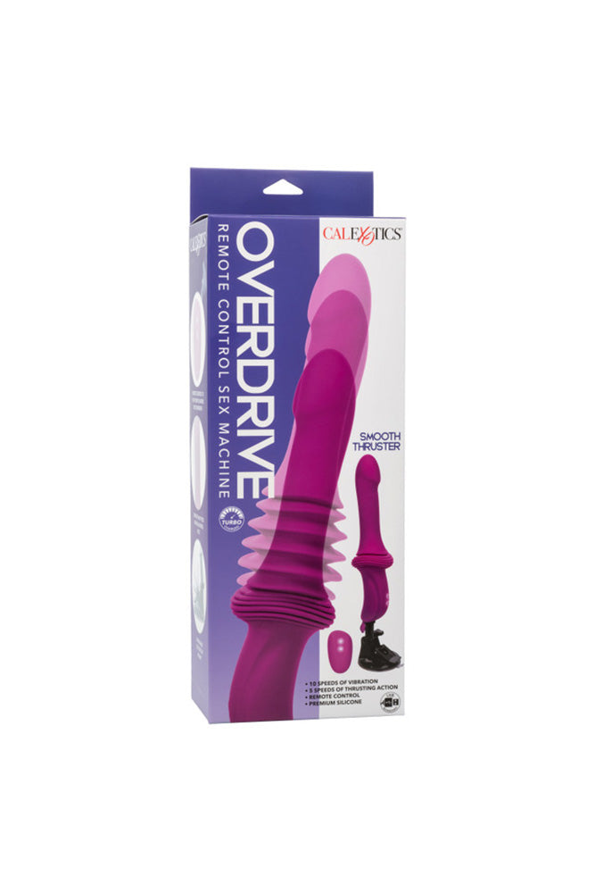 Cal Exotics - Overdrive - Smooth Thruster Remote Control Sex Machine - Stag Shop