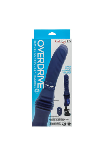Cal Exotics - Overdrive Remote Control Sex Machine With Rotating Beaded Shaft - Stag Shop