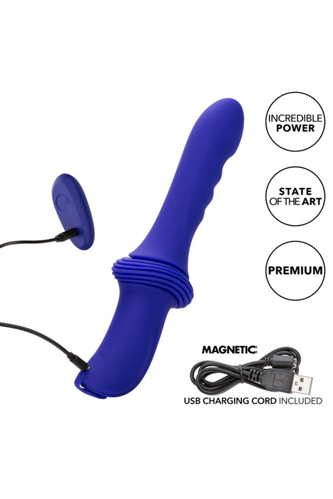 Cal Exotics - Overdrive - Remote Control Sex Machine Ridged Thruster - Stag Shop