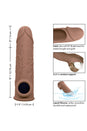 Cal Exotics -  Performance Maxx - Life-Like Penis Extension 7” - Brown - Stag Shop