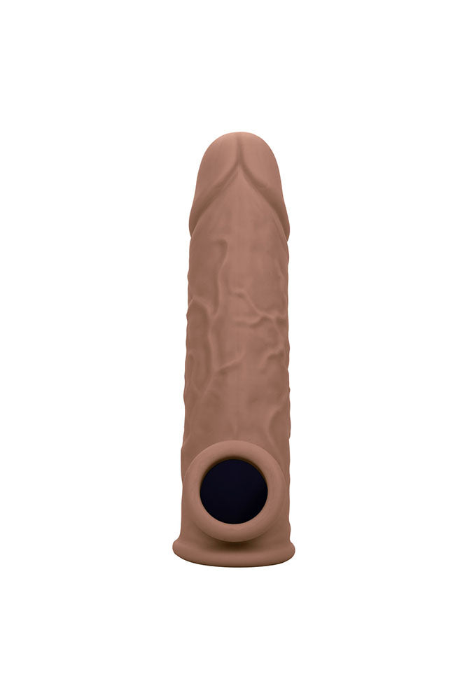 Cal Exotics -  Performance Maxx - Life-Like Penis Extension 7” - Brown - Stag Shop
