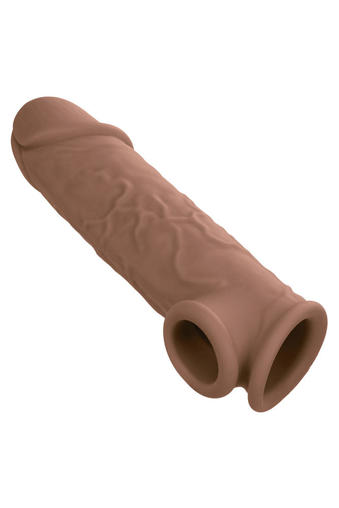 Cal Exotics -  Performance Maxx - Life-Like Penis Extension 7” - Brown - Stag Shop