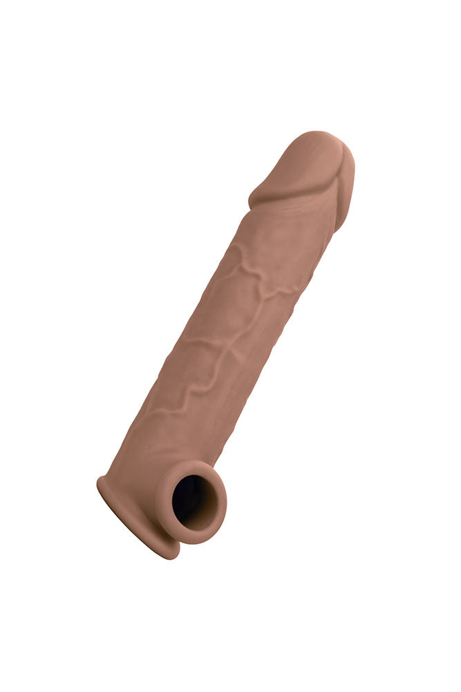 Cal Exotics -  Performance Maxx - Life-Like Penis Extension 8” - Brown - Stag Shop