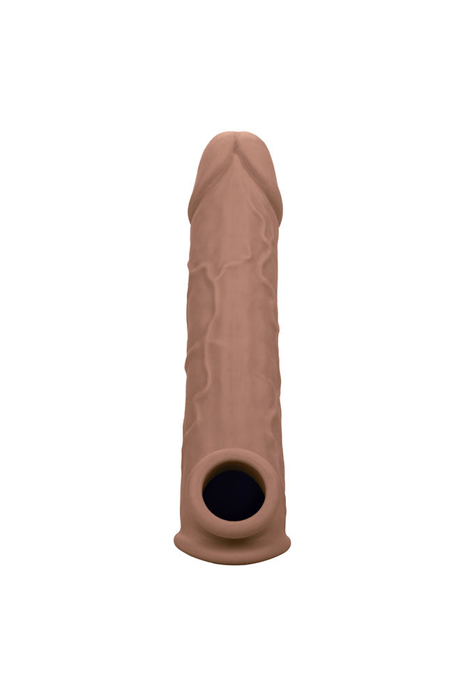 Cal Exotics -  Performance Maxx - Life-Like Penis Extension 8” - Brown - Stag Shop