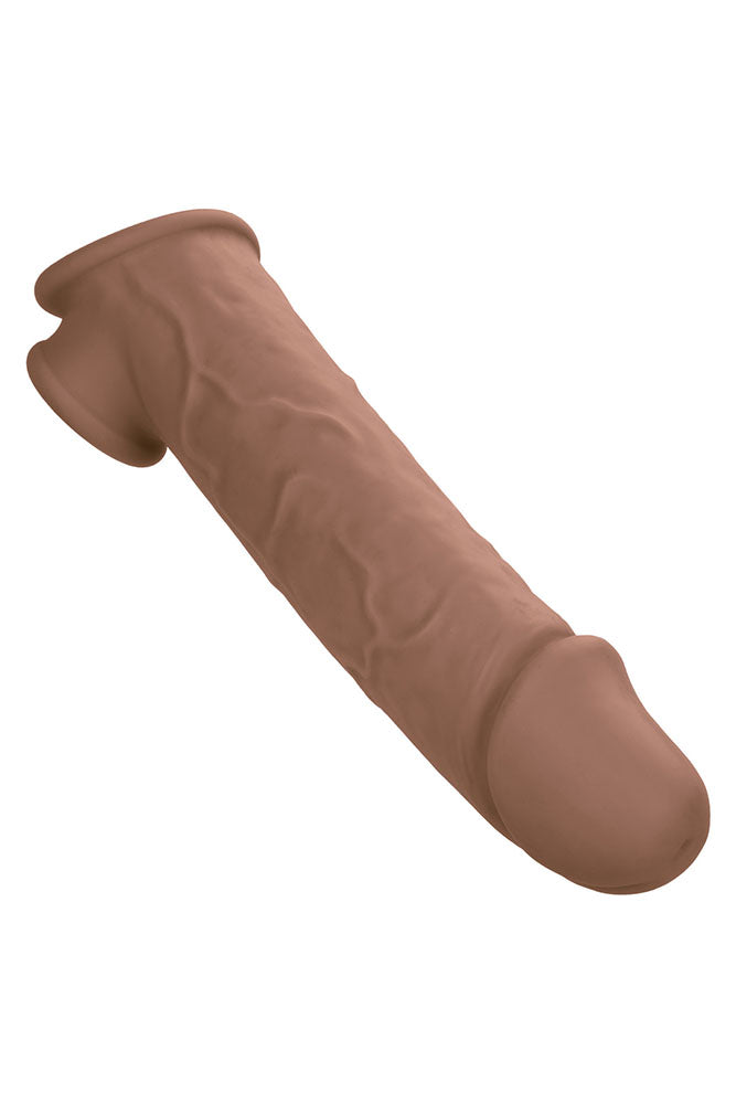 Cal Exotics -  Performance Maxx - Life-Like Penis Extension 8” - Brown - Stag Shop