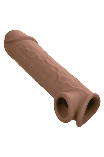 Cal Exotics -  Performance Maxx - Life-Like Penis Extension 8” - Brown - Stag Shop