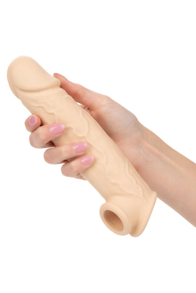 Cal Exotics -  Performance Maxx - Life-Like Penis Extension 8” - Beige - Stag Shop