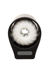 Cal Exotics - Optimum Power - Power Thruster Automatic Stroker - Black/White - Stag Shop