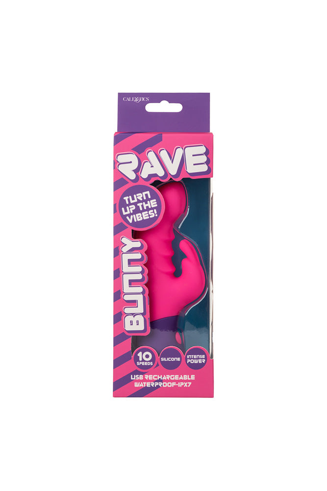 Cal Exotics - Rave - Bunny Rabbit Vibrator - Stag Shop
