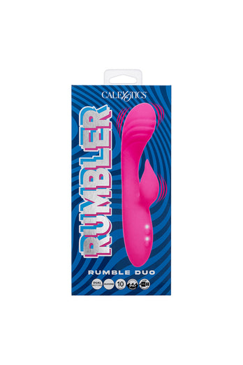 Cal Exotics - Rumbler - Rumble Duo Rabbit Vibrator - Stag Shop