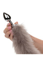 Cal Exotics - Running Wild - Grey Tail Anal Plug - Grey/Silver - Stag Shop