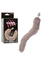 Cal Exotics - Running Wild - Grey Tail Anal Plug - Grey/Silver - Stag Shop