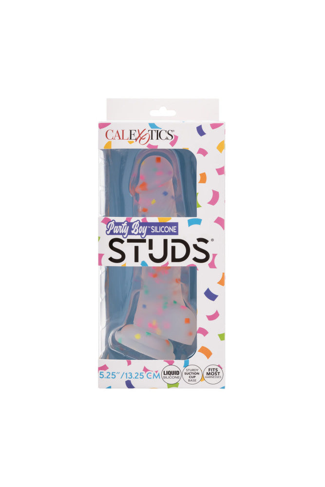 Cal Exotics - Silicone Studs - 5.25" Party Boy Dildo - Stag Shop