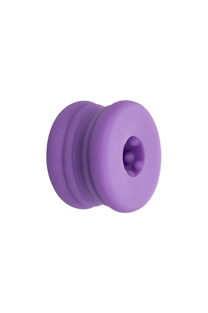 Cal Exotics - Slop Top - Dirty Luv Stroker - Glow in the Dark Purple - Stag Shop