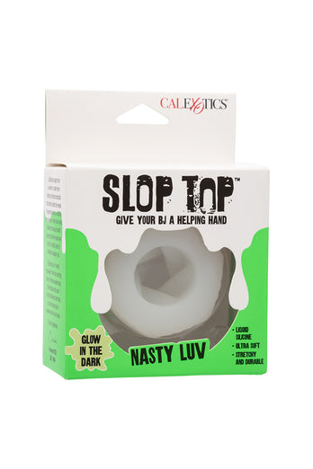 Cal Exotics - Slop Top - Nasty Luv Stroker - Glow in the Dark - Stag Shop