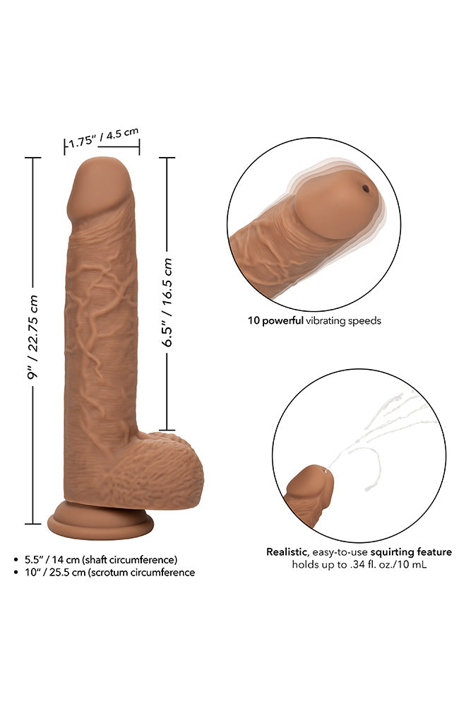 Cal Exotics - Squirting Fuck Stick Vibrating Dildo - Various Colours - Stag Shop