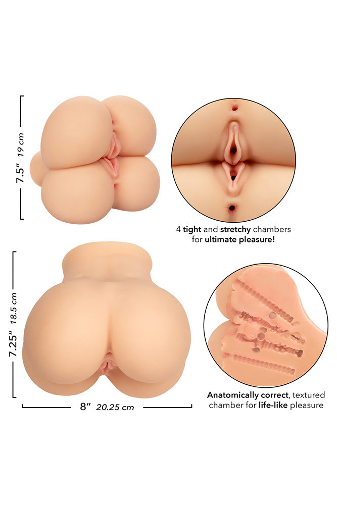 Cal Exotics - Stroke It - Double Fuck Masturbator - Stag Shop