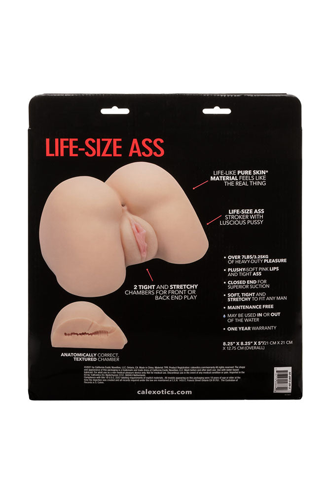Cal Exotics - Stroke It - Life-Size Ass Stroker - Ivory - Stag Shop