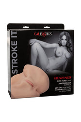 Cal Exotics - Stroke It - Life-Size Pussy Stroker - Ivory - Stag Shop