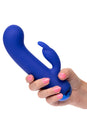 Cal Exotics - Thicc - Chubby Bunny Vibrator - Blue - Stag Shop