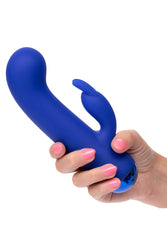Cal Exotics - Thicc - Chubby Bunny Vibrator - Blue - Stag Shop