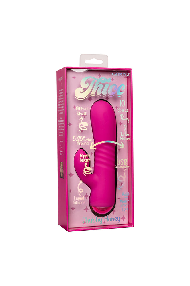 Cal Exotics - Thicc - Chubby Honey Vibrator - Pink - Stag Shop