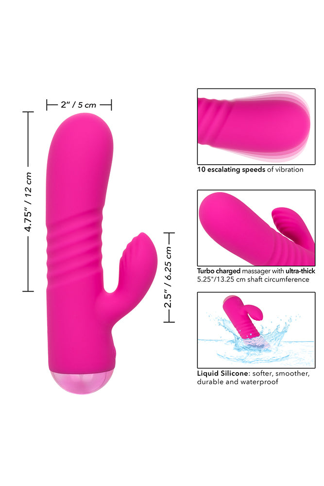 Cal Exotics Thicc Chubby Honey Vibrator Pink