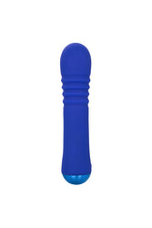 Cal Exotics - Thicc - Chubby Thrusting Wand Vibrator - Blue - Stag Shop