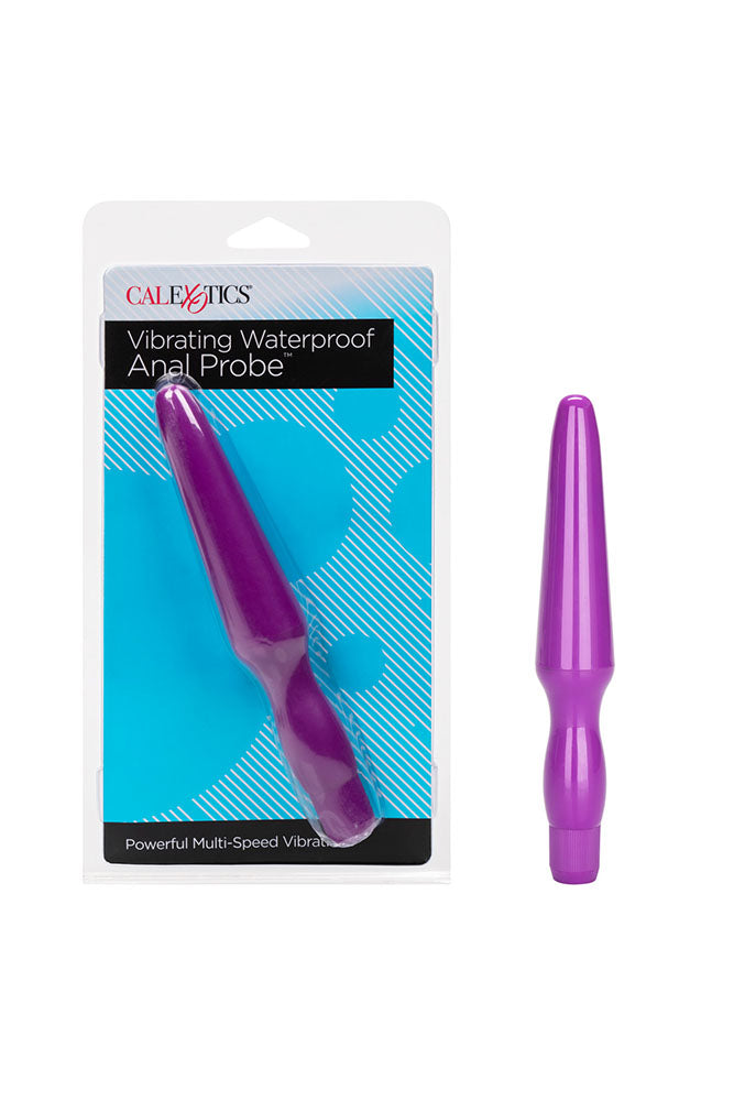 Cal Exotics - Vibrating Waterproof Anal Probe - Assorted Colours - Stag Shop