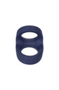 Cal Exotics - Viceroy - Max Dual Silicone Cock Ring - Blue - Stag Shop