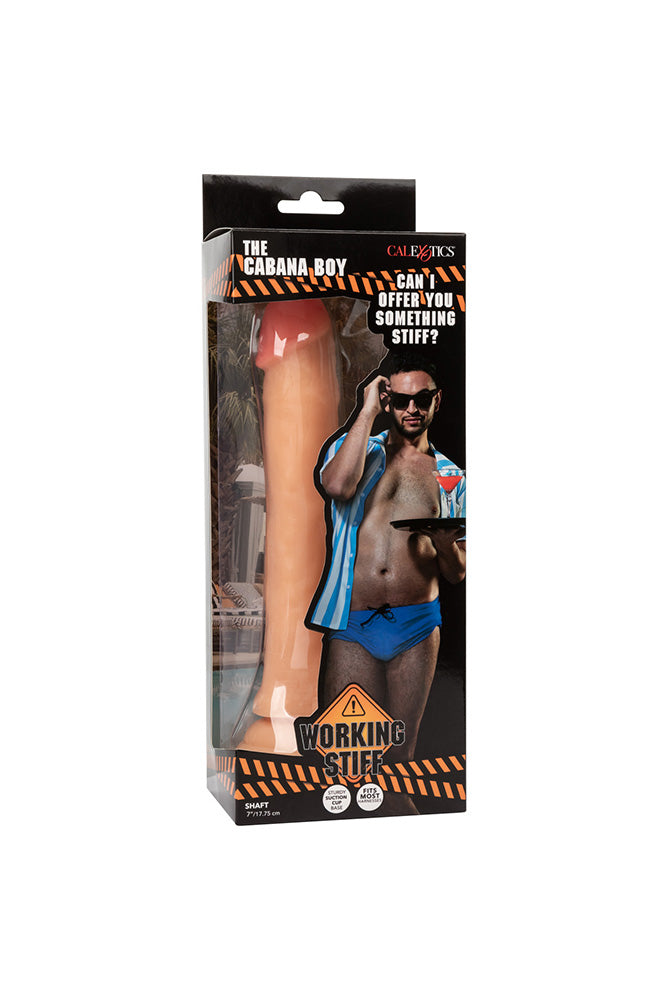Cal Exotics - Working Stiff - Cabana Boy Dildo - Beige - Stag Shop