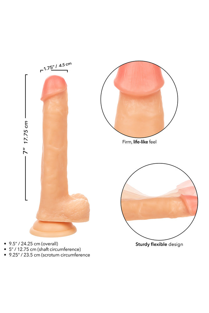Cal Exotics - Working Stiff - Cabana Boy Dildo - Beige - Stag Shop