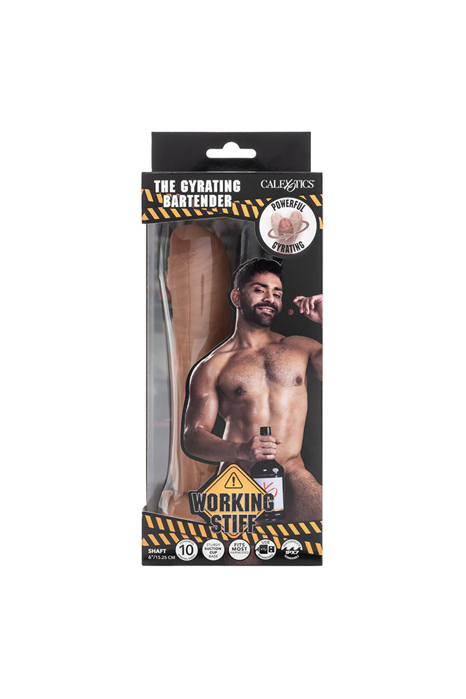Cal Exotics - Working Stiff - The Gyrating Bartender Dildo - Stag Shop