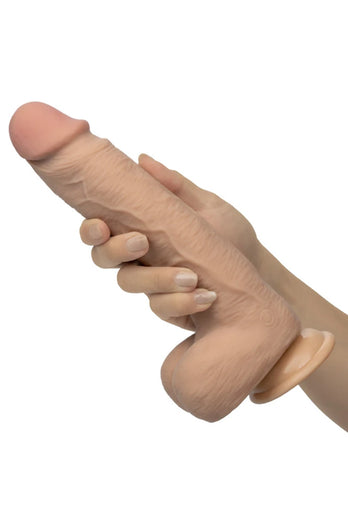 Cal Exotics - Working Stiff - The Lumberjack Vibrating Dildo With Sliding Shaft - Stag Shop