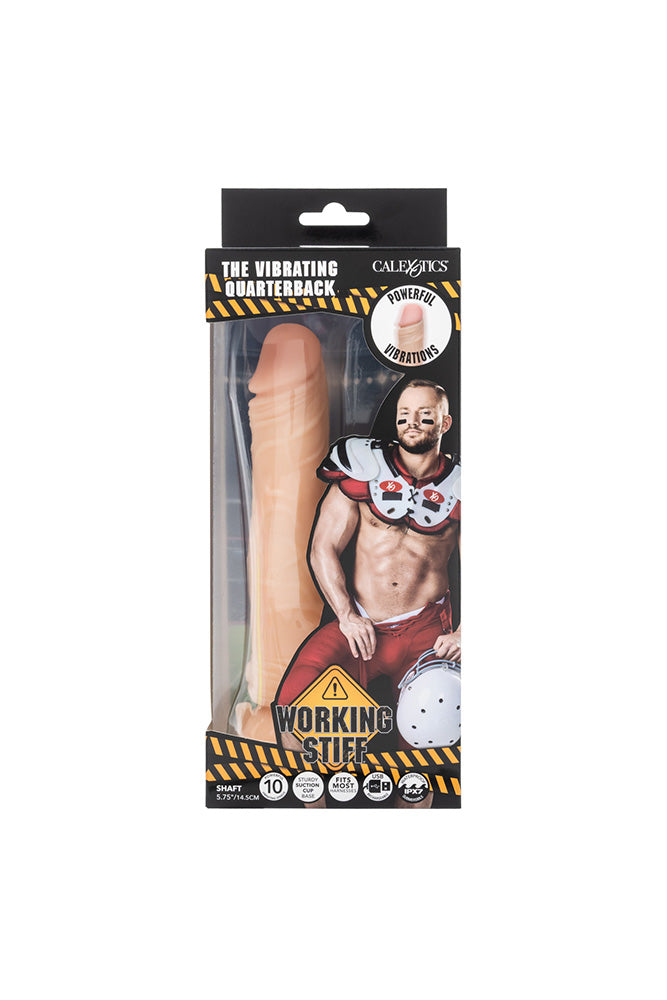 Cal Exotics - Working Stiff - The Vibrating Quarterback Dildo - Stag Shop