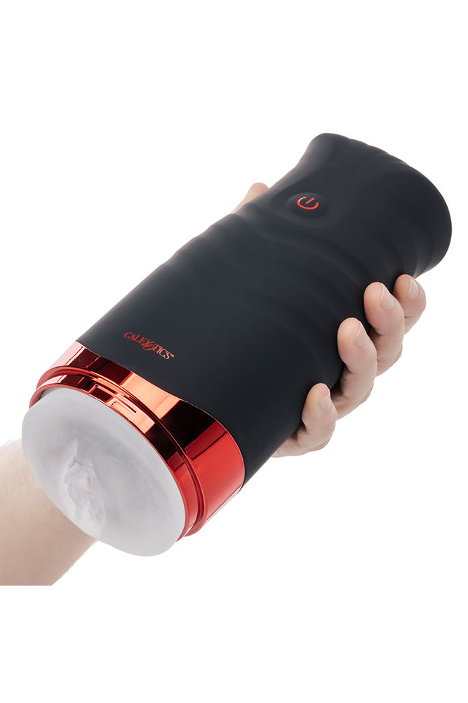 Cal Exotics - Xcess - Gyrating Power Pussy Vibrating Stroker - Stag Shop