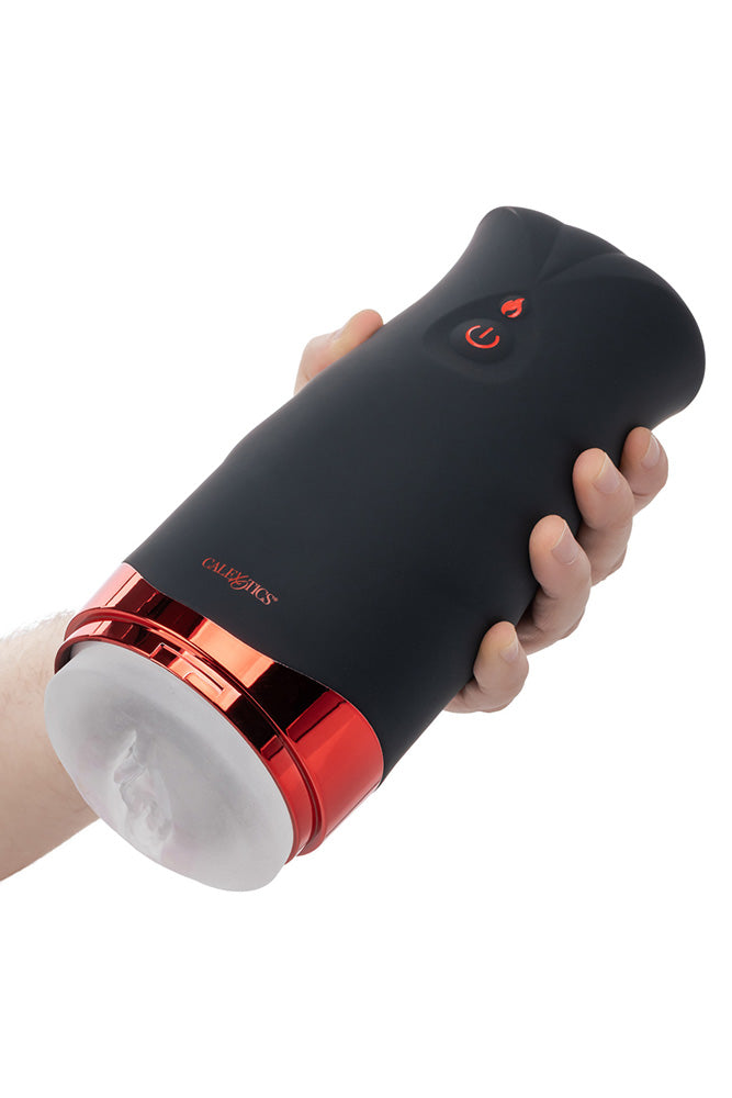 Cal Exotics - Xcess - Hot Moaning Pussy Warming & Vibrating Masturbator