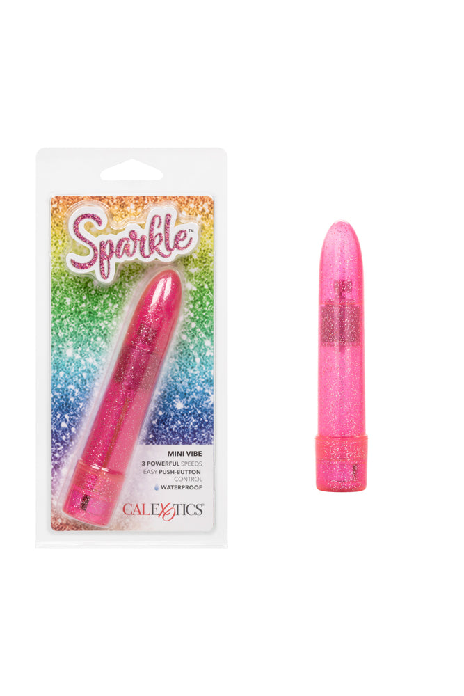 Cal Exotics - Sparkle Mini Vibrator - Pink - Stag Shop