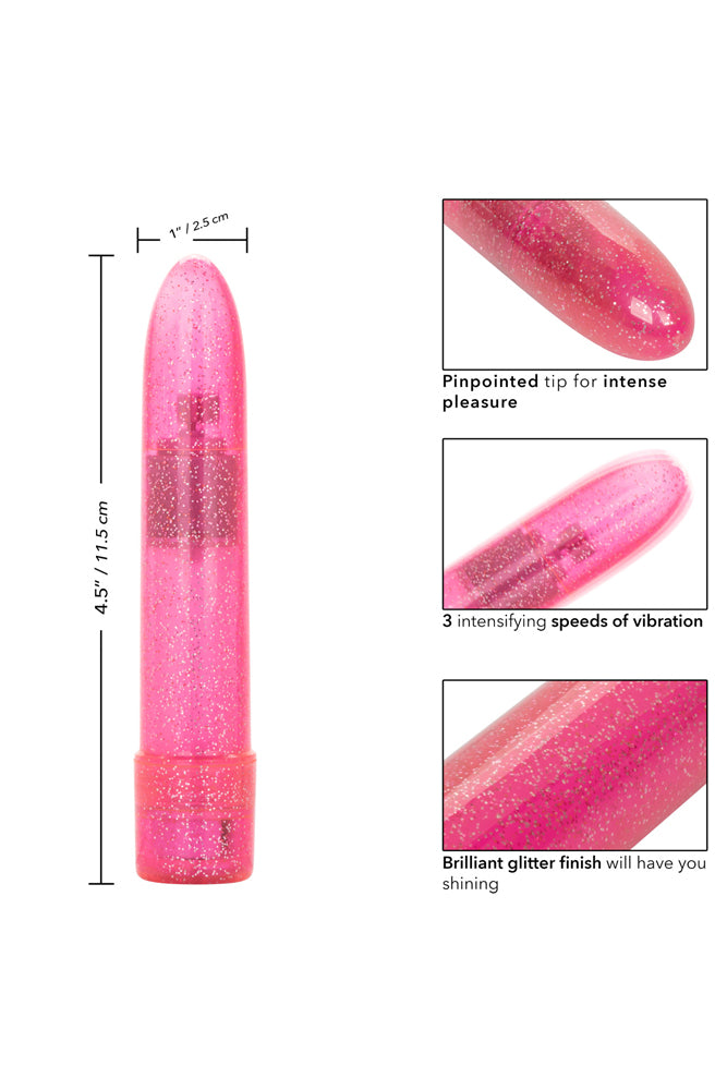 Cal Exotics - Sparkle Mini Vibrator - Pink - Stag Shop