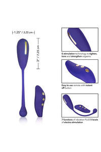 Thumbnail for Cal Exotics - Impulse - Intimate E-Simulator Remote Kegel Exerciser - Purple - Stag Shop