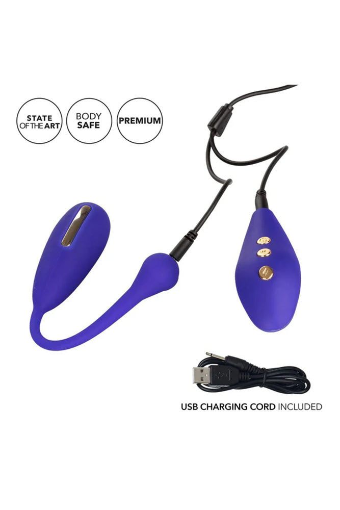 Cal Exotics - Impulse - Intimate E-Simulator Remote Kegel Exerciser - Purple - Stag Shop