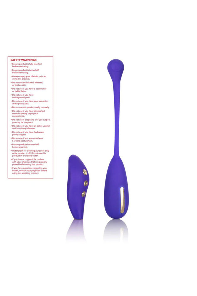 Cal Exotics - Impulse - Intimate E-Simulator Remote Kegel Exerciser - Purple - Stag Shop