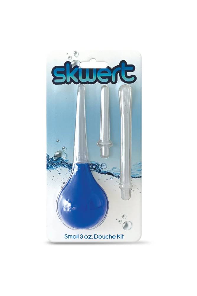 Channel 1 Releasing - Skwert Small 3oz - 4 Piece Douche Kit - Blue - Stag Shop