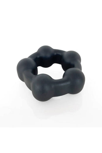 Channel 1 Releasing - Vers - Motion Ball Cock Ring - Black - Stag Shop