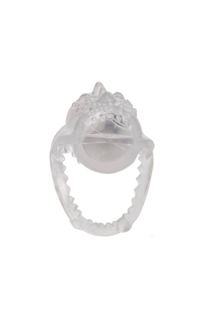 Cal Exotics - Foil Pack - Vibrating Tongue Teaser Ring - Clear - Stag Shop