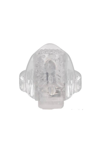 Cal Exotics - Foil Pack - Vibrating Tongue Teaser Ring - Clear - Stag Shop